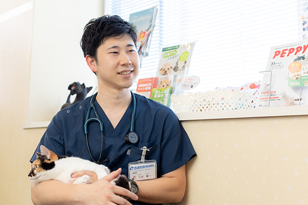 動物ごとの個性を大切に、幅広い診療を提供